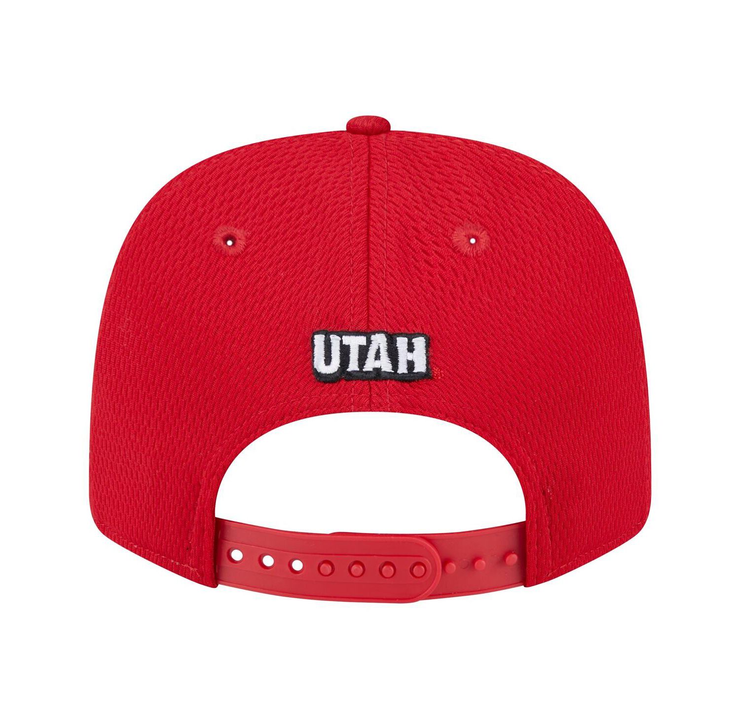 Men's Red Utah Utes COOLERA 9SEVENTY Rope Stretch-Snap Hat