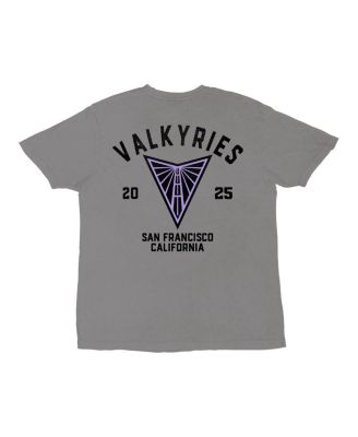 Men's and Women's Purple Golden State Valkyries Oversized Vintage Wash T-Shirt