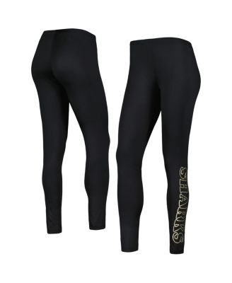 G-III Sports by Carl Banks - Women's Black San Jose Sharks Stadium Leggings