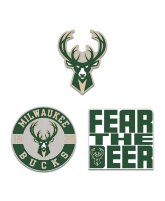 Wincraft - Milwaukee Bucks Three-Piece Collector Pin Set