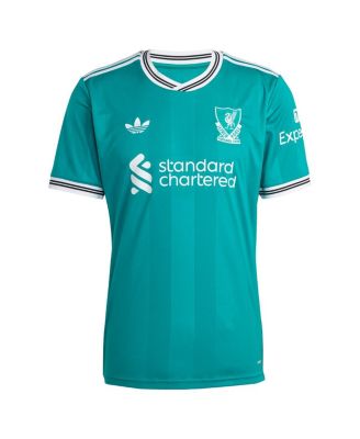 Men's Virgil van Dijk Green Liverpool 2025/26 Third Replica Player Jersey