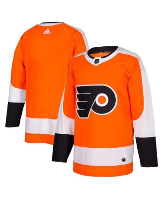 adidas - Men's Orange Philadelphia Flyers Home Authentic Blank Jersey