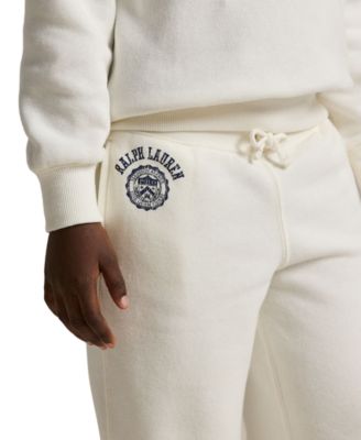 Girls' 2T-6X Logo Crest Wide-Leg Pants