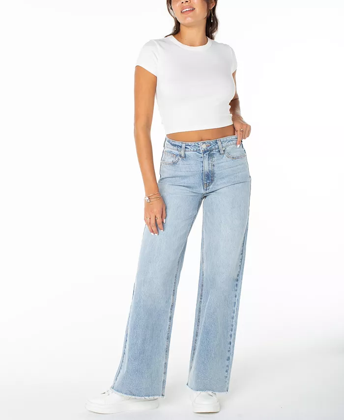 Women's Ultra High Rise Wide Leg Jeans - thumbnail 10
