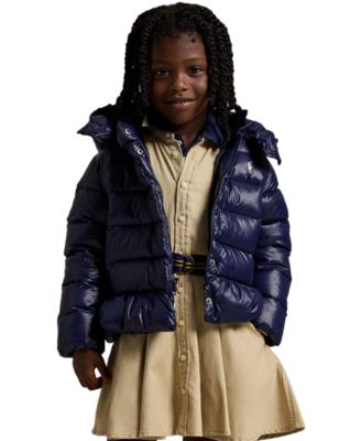 Girls' 2T-6X Hooded Long-Sleeve Jacket