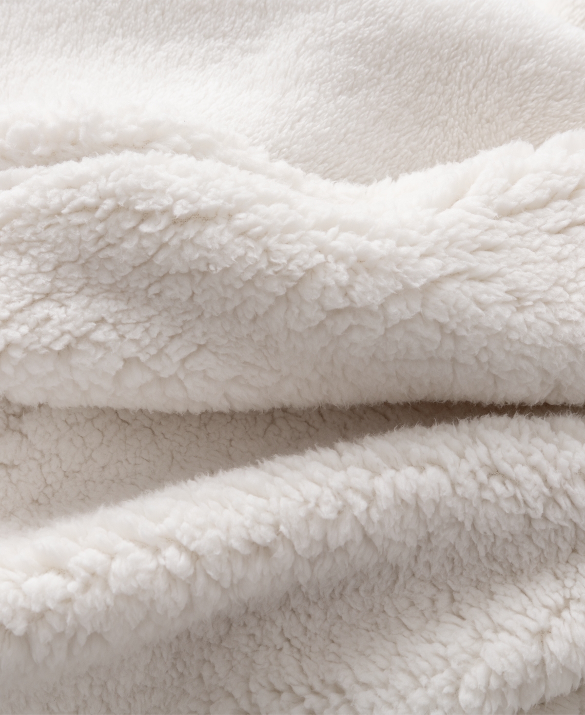 Berkshire Jill Martin Reversible Oversized Throw, 60" X 70" In White