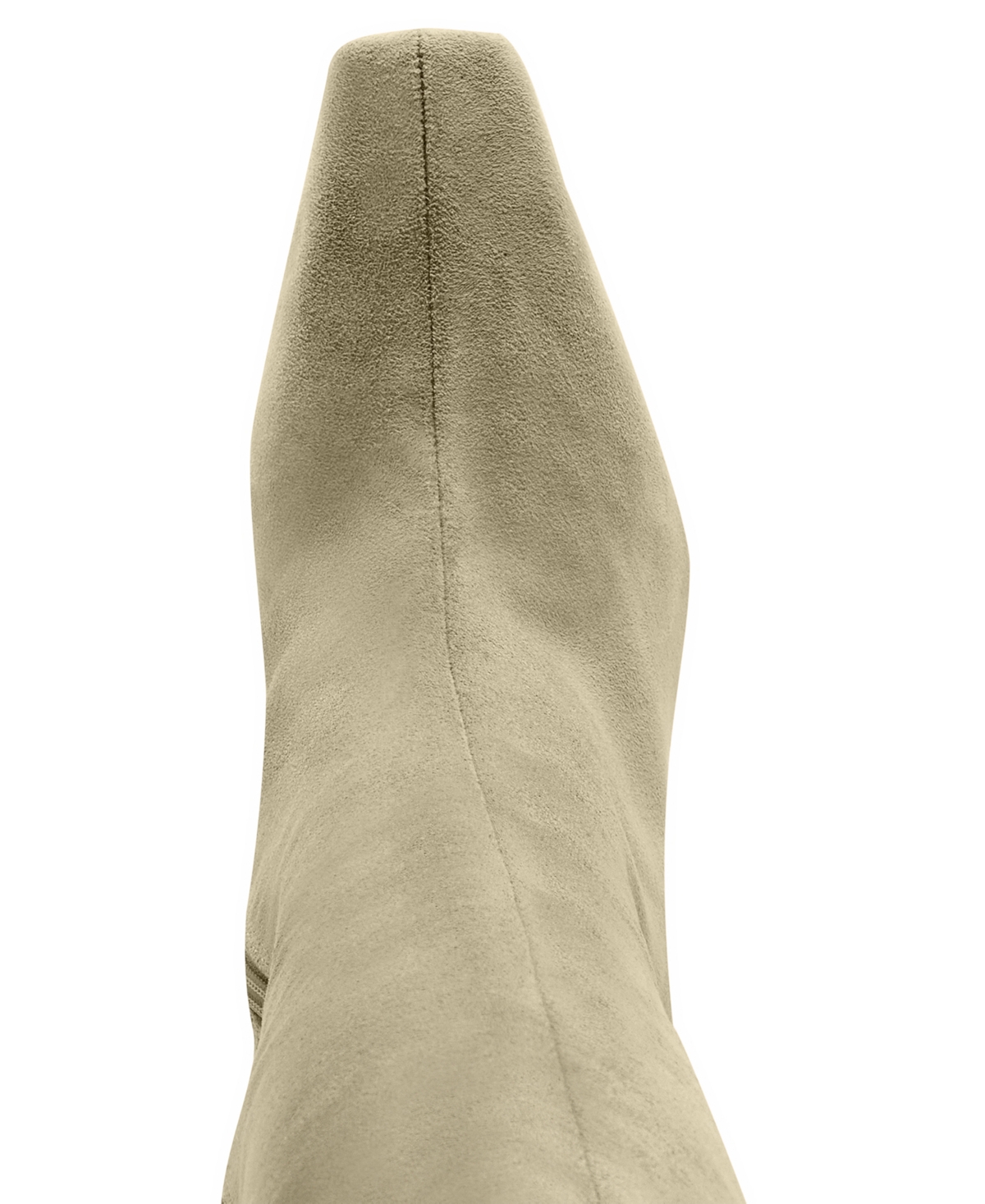 Madden Girl Women's Voyage Knee High Square Toe Dress Boots In Gray