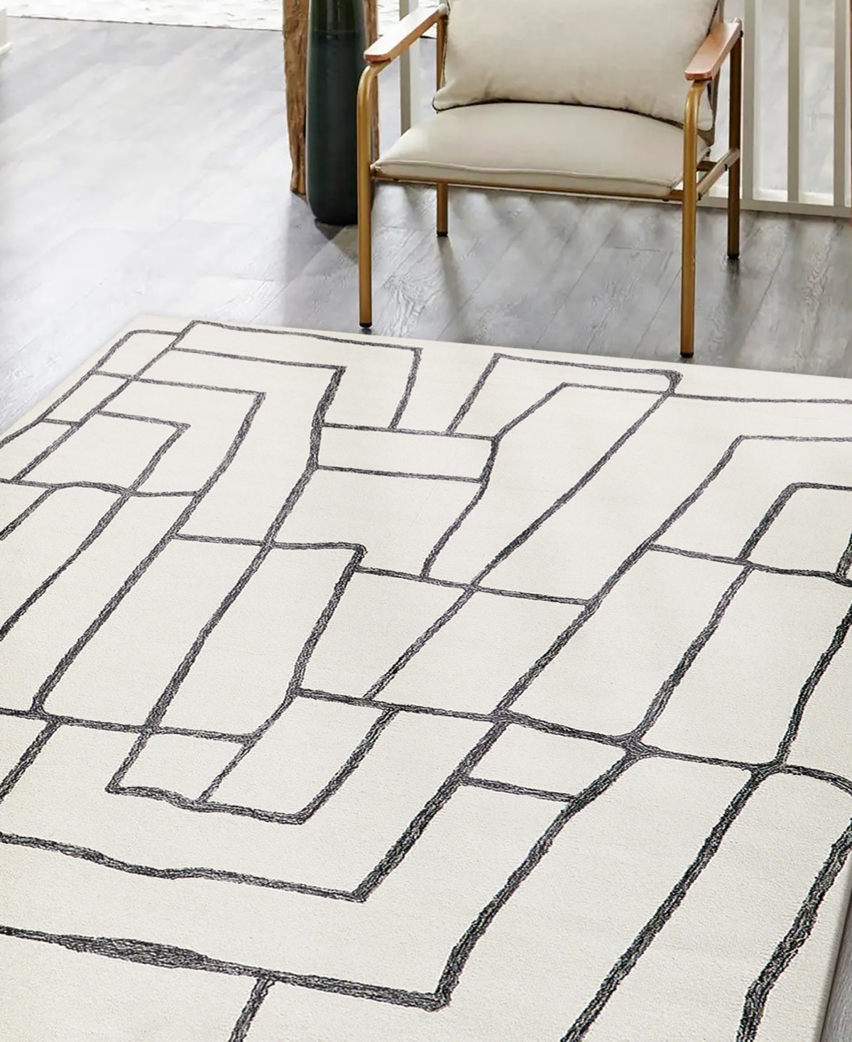 Exquisite Rugs Tangiers 6843 2'x3' Area Rug