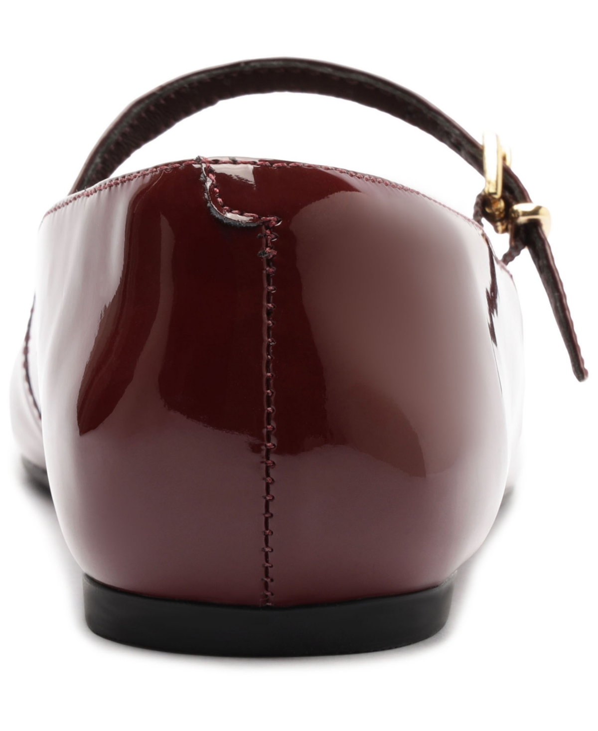 Arezzo Tori Ballet Flat In Burgundy
