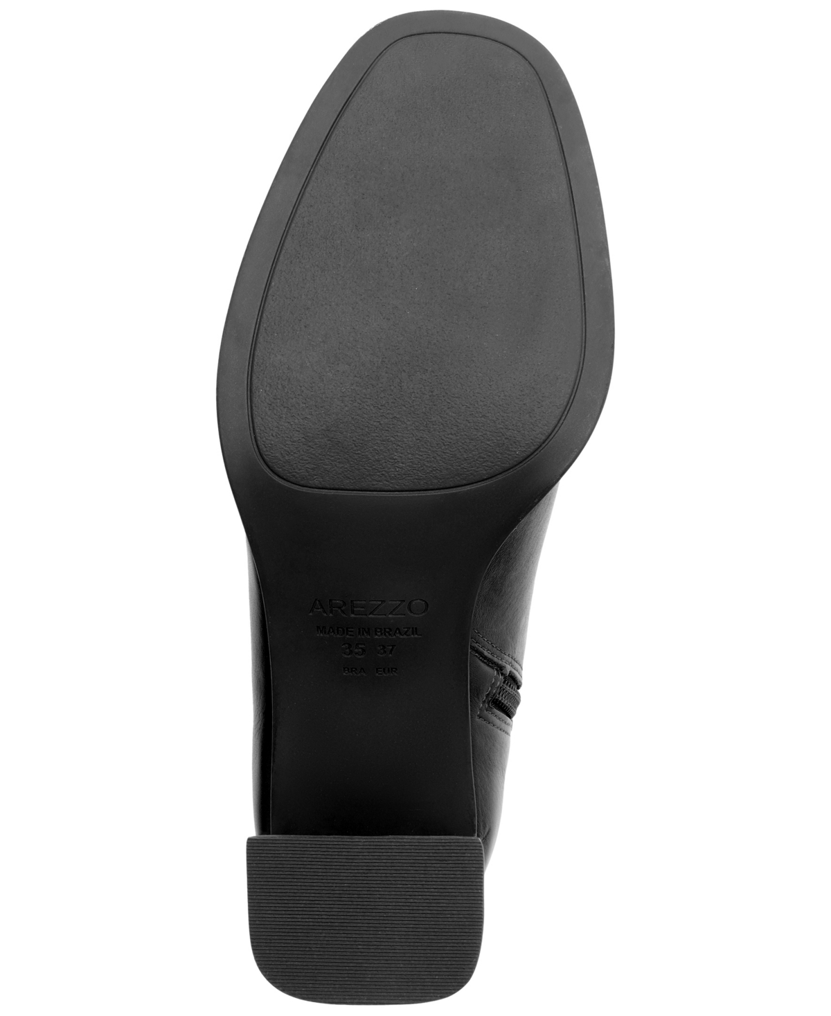 Arezzo Regina Block Heel Bootie In Black