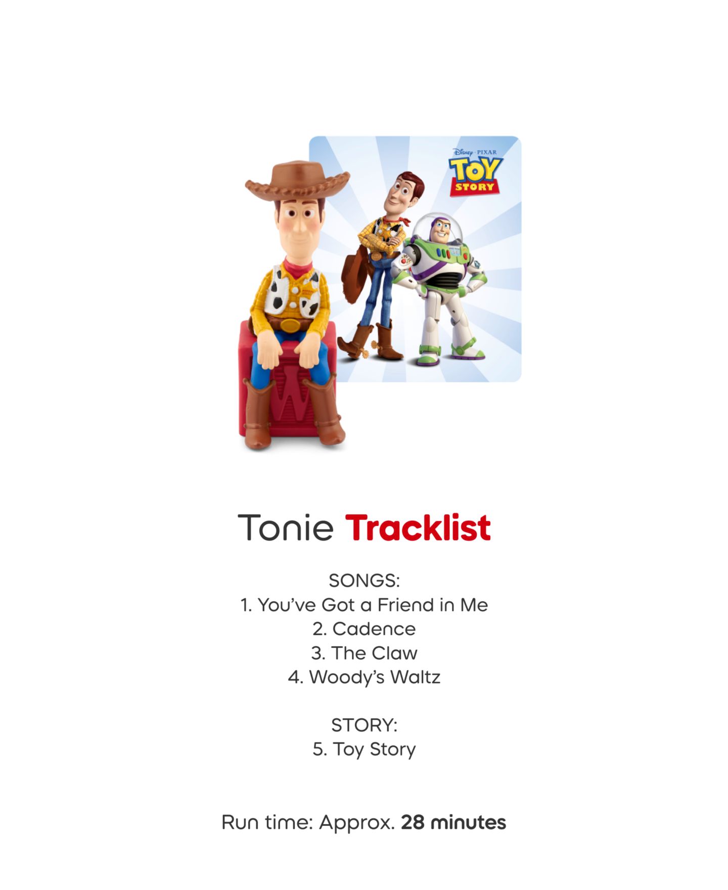 Детские фигурки Tonies TB2 Disney Buddy Bundle Box, Lion King, Cars, Toy Story, Monsters Inc Figurines - Blue — фото 6