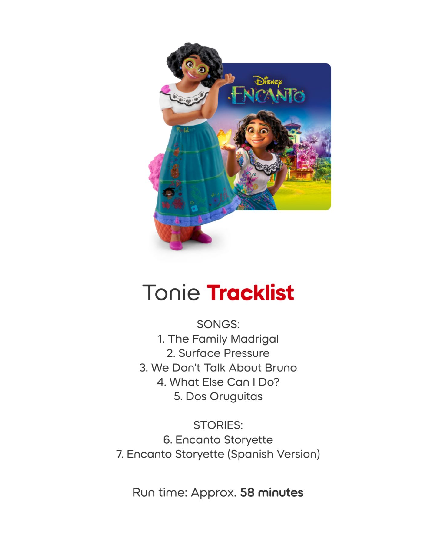 Детские фигурки Tonies TB2 Disney Princess Bundle Box, Encanto, Moana, Frozen, Minnie Mouse Figurines- Blue — фото 6