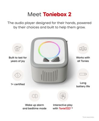 TB2 My First Tonies Bundle Moon Box, Transportation Set Figurines - Gray