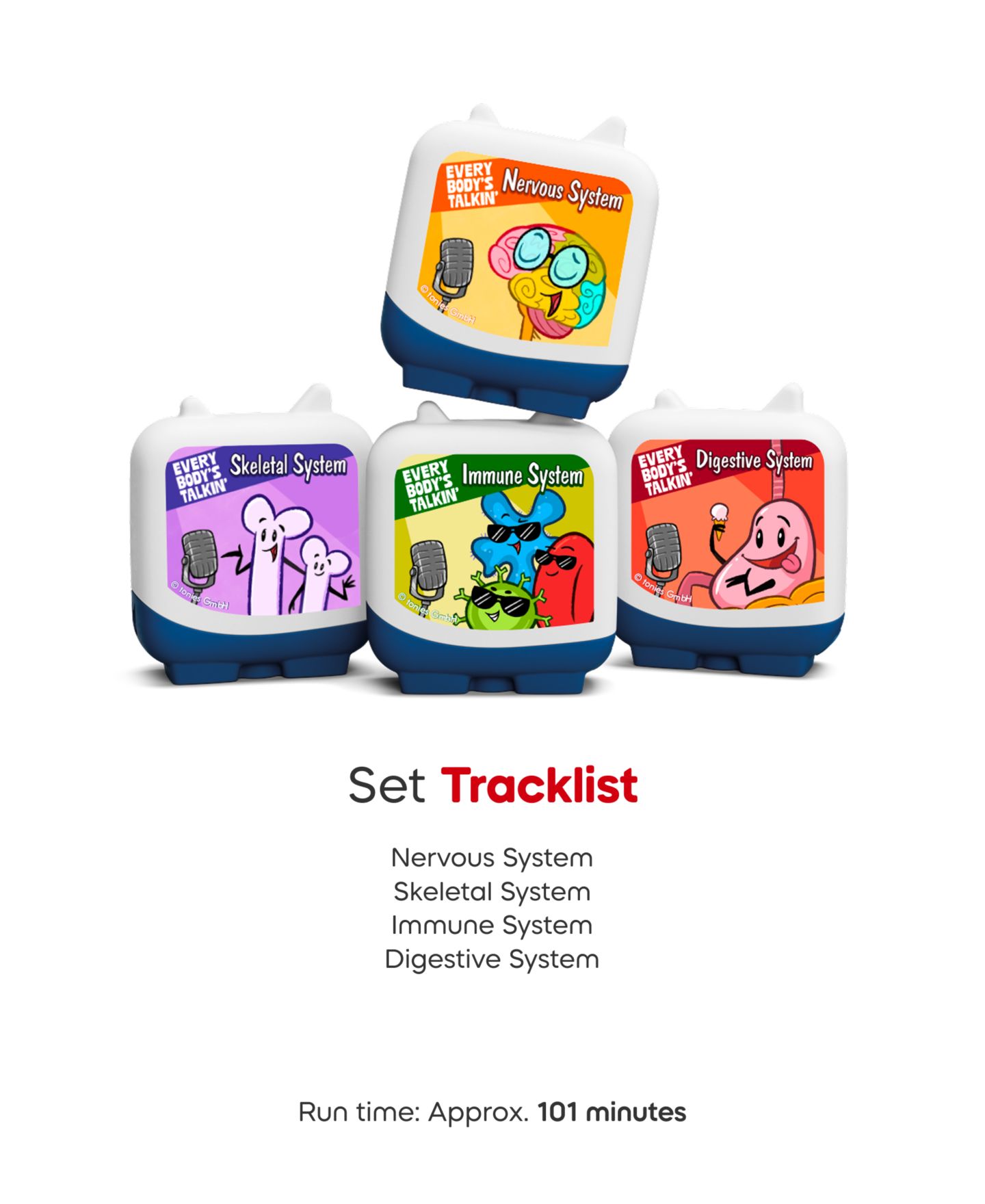 Детские игрушки Clever Tonies Set Every Body's Talkin' — фото 9