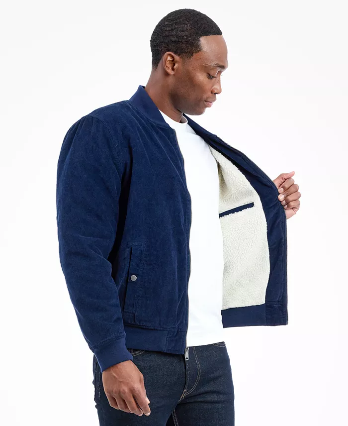 Men's Corduroy Bomber Jacket - thumbnail 5