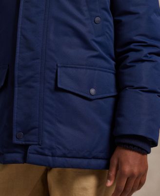 Big Boys Faux-Fur-Trim Down Parka