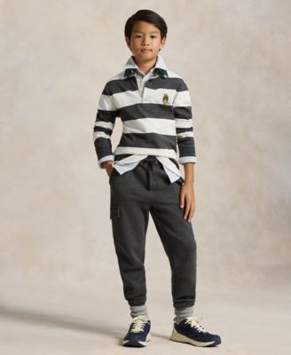 Big Boys Polo Bear Rugby Shirt