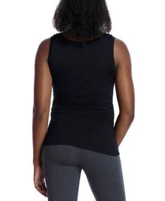 Maternity Scoop Neck Side-Ruched Tank Top - 2 Pack - Motherhood