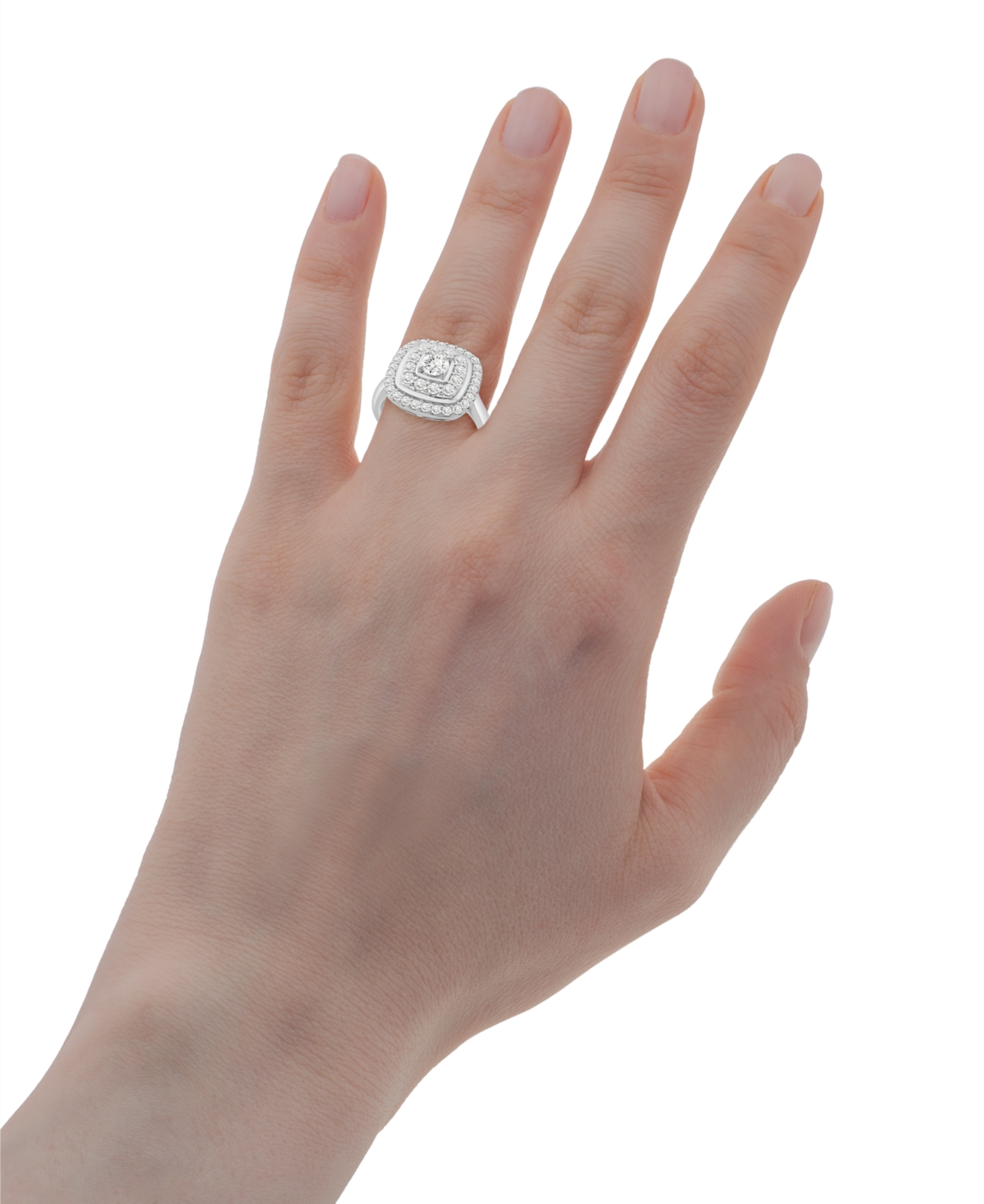 Wrapped In Love Diamond Ring (1 Ct. T. W.) In 14k White Gold, Macy's Exclusive In Gold