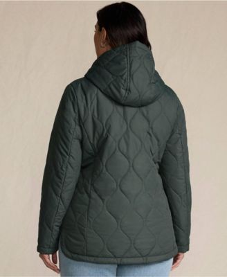 Plus Size FeatherFree Quilted Insulated Jacket