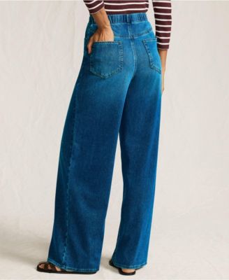 Women's Starfish Denim High Rise Wide Leg Jeans