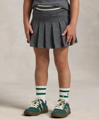 Girls' 2T-6X Pleated Skort