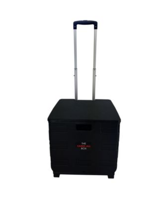 Home Heavy Duty Carry All Easy Folding Cart with Lid