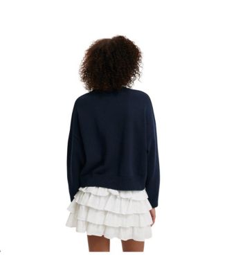 Women's Cotton Crew Neck Sweater
