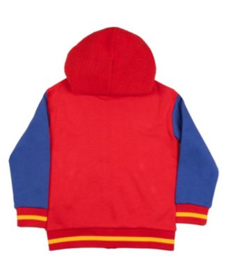 Little Boys Marvel Spidey And His Amazing Zip-Up Long Sleeve Sweater Hoodie