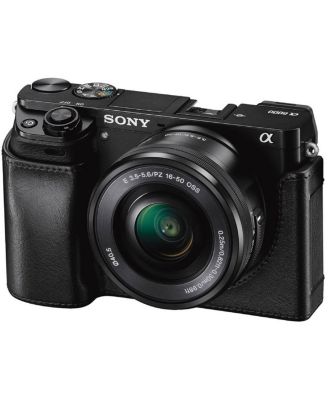 LCS-EBE Just-Fit Body Case for Alpha A6000 Camera, Black