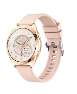 watch 1.27 HD large screen heart rate female physiological monitoring waterproof Bluetooth watch -Silver