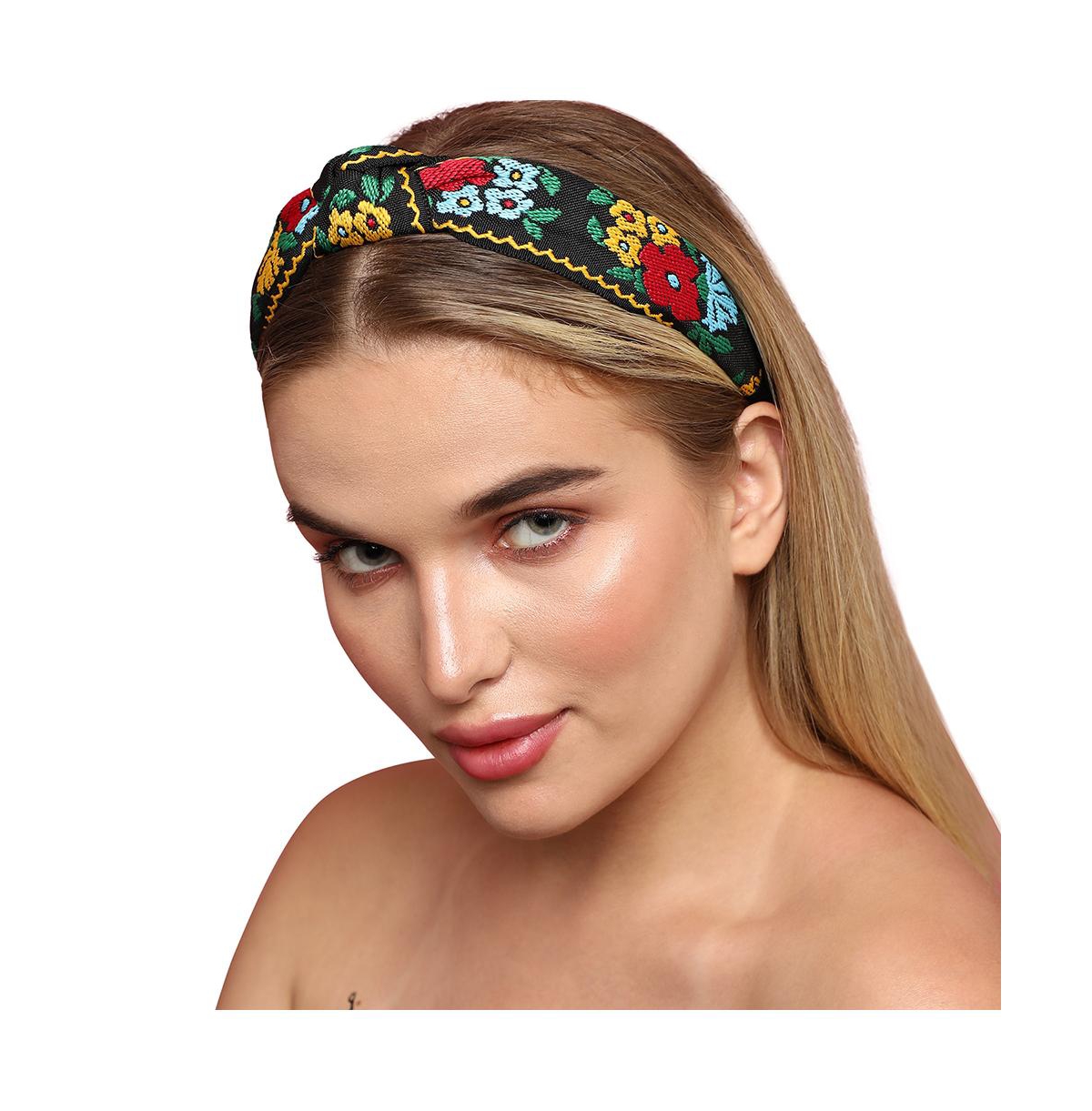 Sohi Botanical Hairband In Black