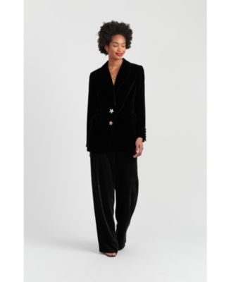 Women's Luxe Velvet Jacket