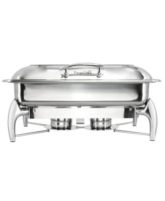 9.5 Quart Stainless Steel Rectangle Professional Chafing Dish/Food Warmer/Buffet Server Serving Trays