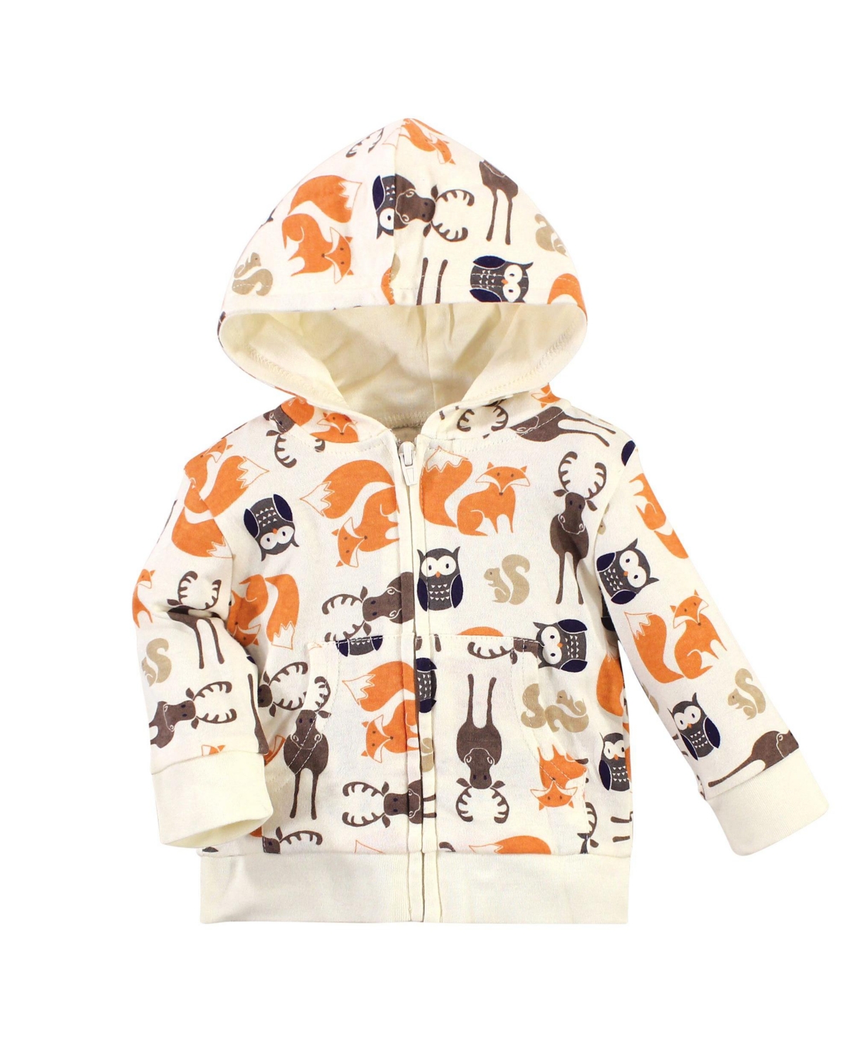 Hudson Baby Toddler Boys Hudson Cotton Outfit Assortment Hoodie, Bodysuit, or Tee & Coordinating Pants