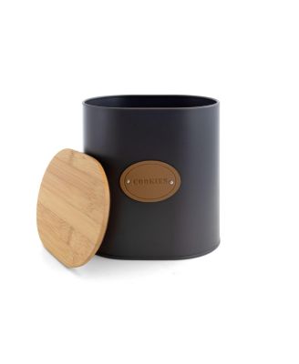 Kitchen Food Storage and Organization 5 Piece Canister Set with Bamboo Lids