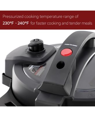 6 Quart 11-in-1 Electric Pressure Cooker, Multi-Cooker with Stainless Steel Crock