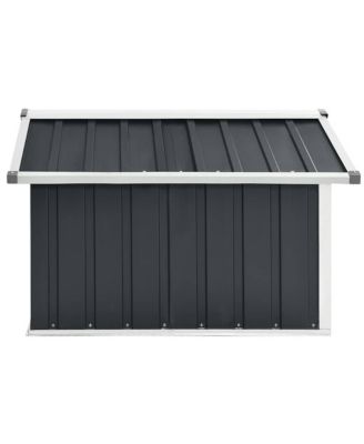 Garden Shed Anthracite Galvanized steel Medium Durable