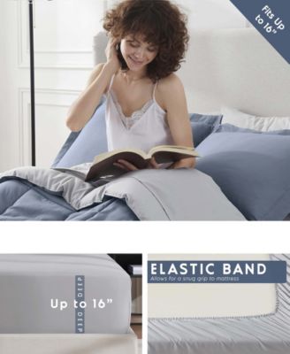 Luxury Soft Reversible 7-Pc. Comforter Set, California King