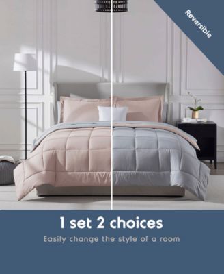 Luxury Soft Reversible 7-Pc. Comforter Set, Full