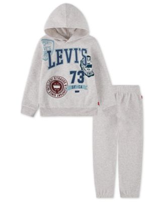 Boys' Toddler 2T-4T Long-Sleeve Hoodie and Joggers, 2-Piece Set