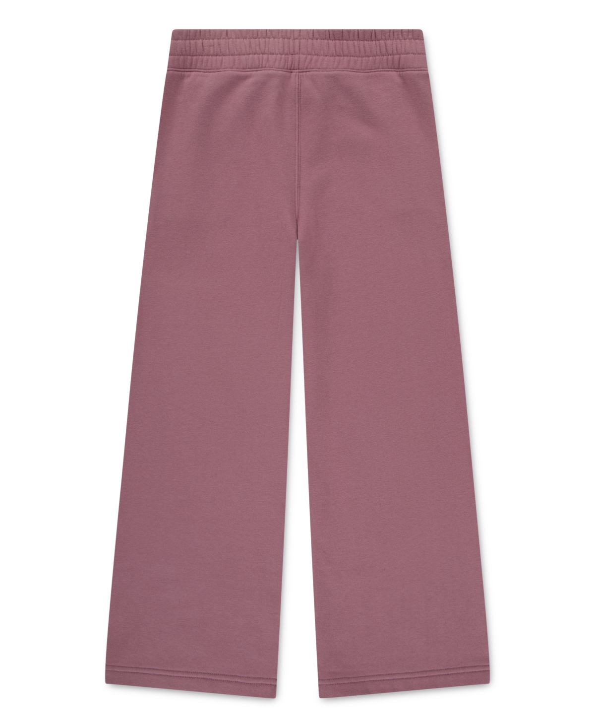 Abercrombie Girls Essential Fleece Wide-leg Pants In Pink