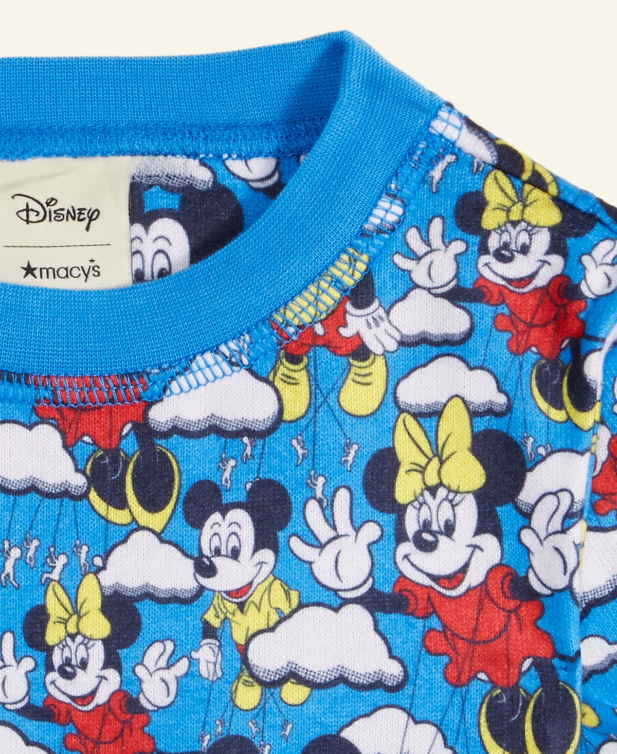 Disney | Macy's Toddler 2T-4T Mickey Mouse & Minnie Knit Pajama Set, Exclusive