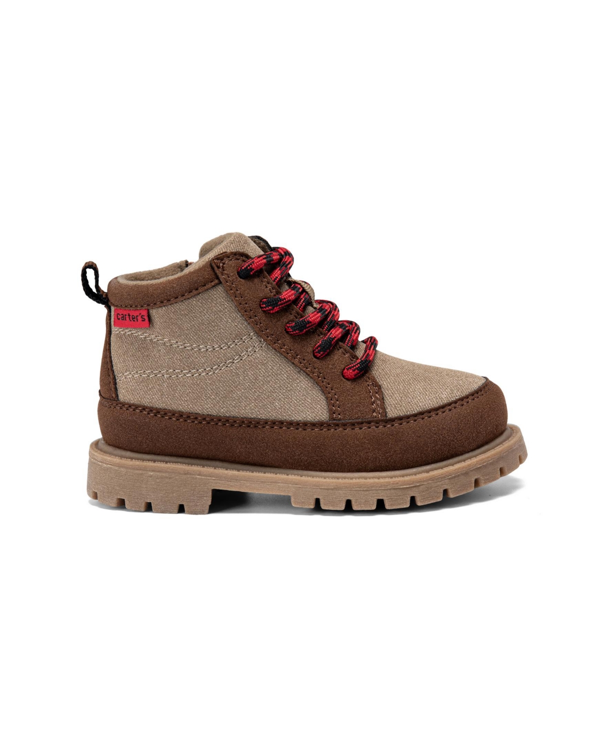 Carter's 4-12 Wolf Lace-up Boots In Brown