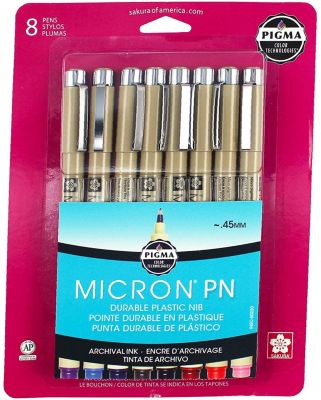 Pigma Micron Blister Card Ink Pen Set
