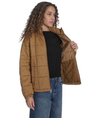 Women's Box Quilted Cotton Jacket