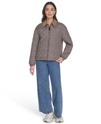 Women's Regular Diamond Quilted Jacket