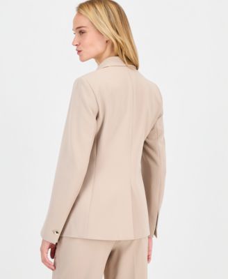 Women's Notch-Collar One-Button Jacket 