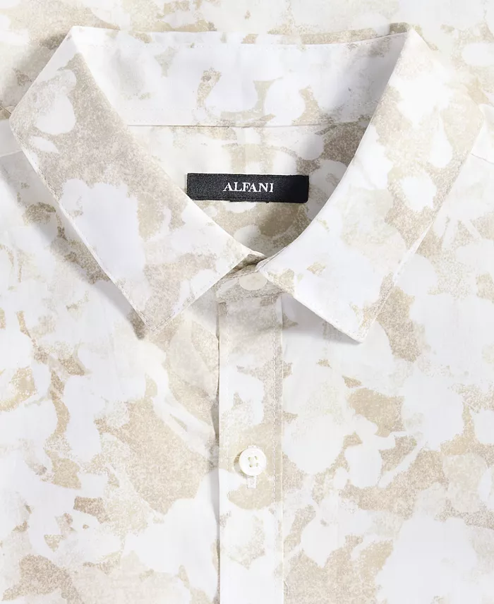 Men's Long-Sleeve Layered Botanical Shirt - thumbnail 5