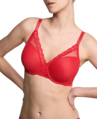 Women's Feathers Full Figure Contour Underwire Bra 741299
